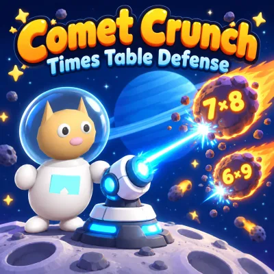 Comet Crunch: Times Table Defense