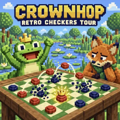 Crownhop: Retro Checkers Tour