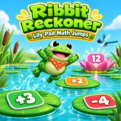 Ribbit Reckoner: Lily Pad Math Jumps