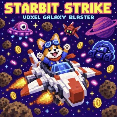 Starbit Strike: Voxel Galaxy Blaster