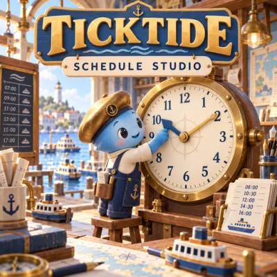 Ticktide: Schedule Studio
